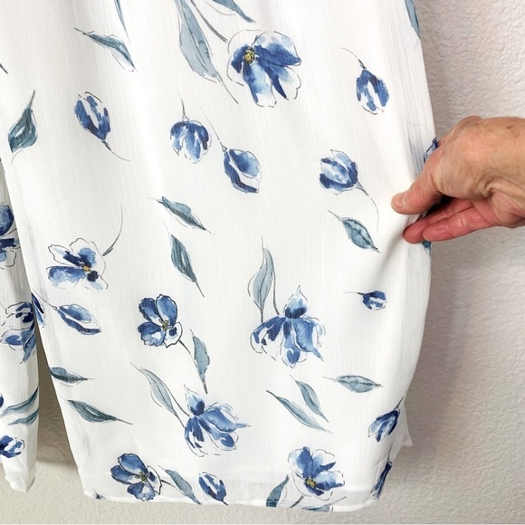 Endless Rose Watercolor Floral Palazzo Pants Size M - Picture 3 of 9